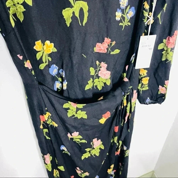 NWT Reformation Reza Floral Dress Night Bloom - Picture 5 of 8